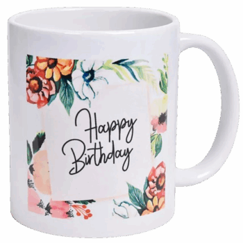 Happy Birthday Mug